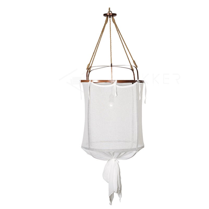 Provence Linen Drop light Pendant Light