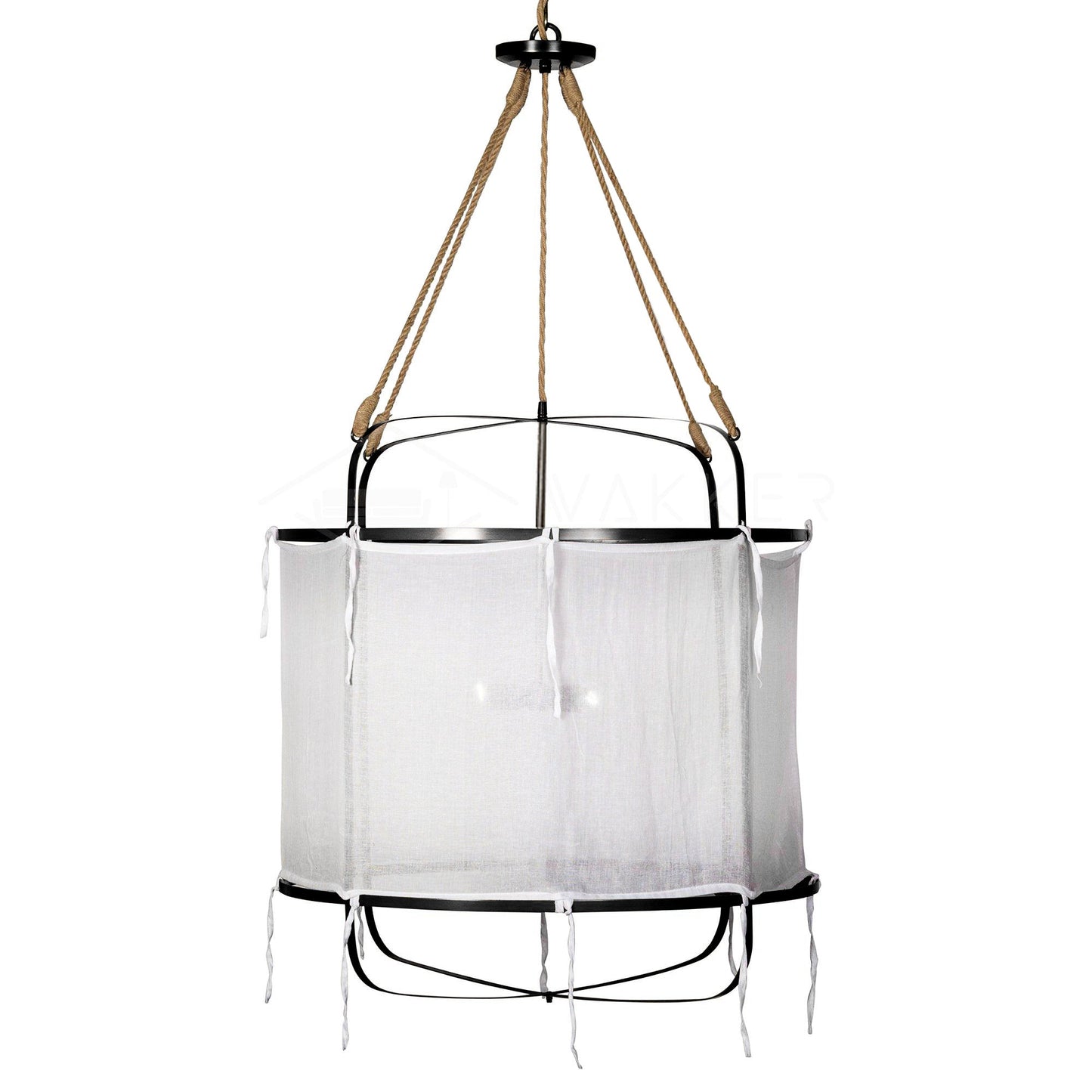 Provence Linen Drop light Pendant Light