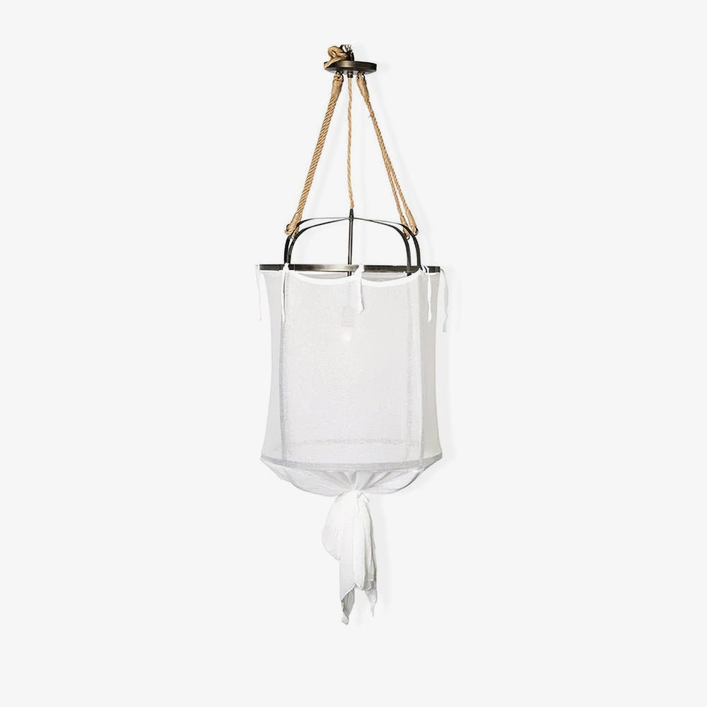 Provence Linen Drop light Pendant Light