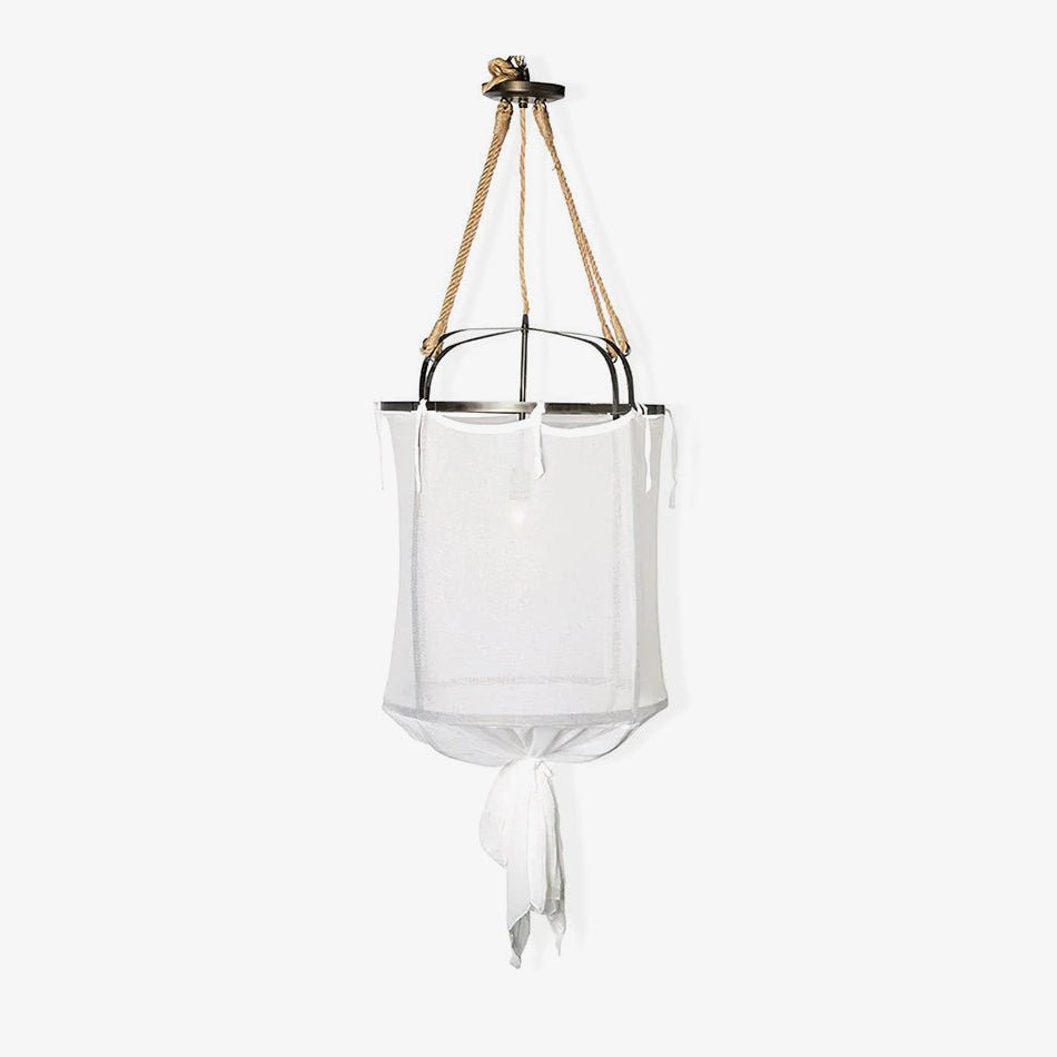 Provence Linen Drop light Pendant Light