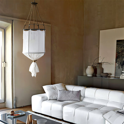 Provence Linen Drop light Pendant Light