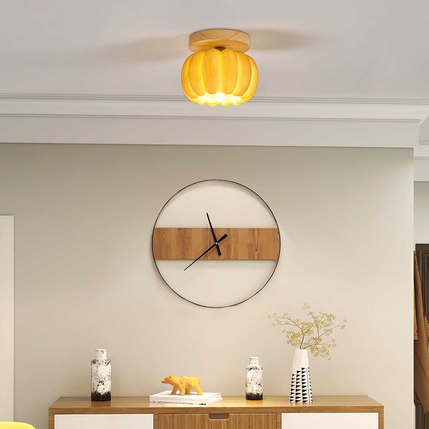 Pumpkin Flush mount light Ceiling Light