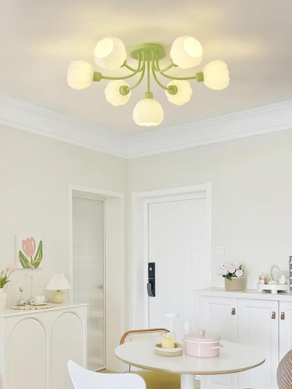 Pumpkin Matcha Ceiling light Ceiling Lamp