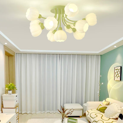 Pumpkin Matcha Ceiling light Ceiling Lamp