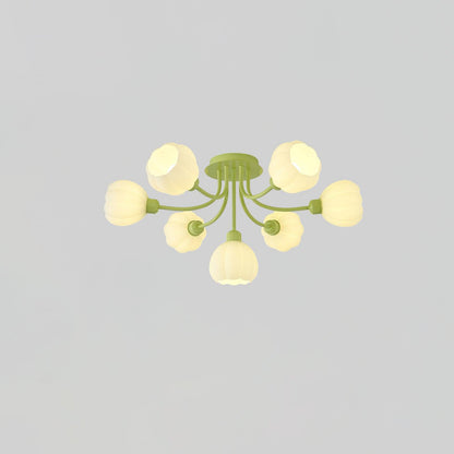 Pumpkin Matcha Ceiling light Ceiling Lamp