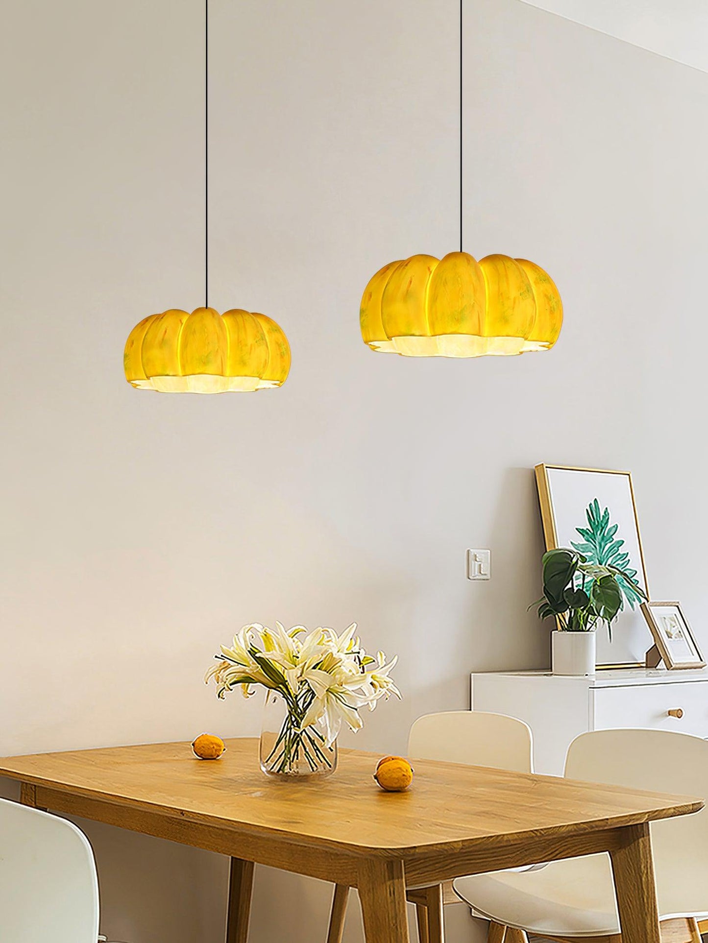 Pumpkin Droplight Pendant Light