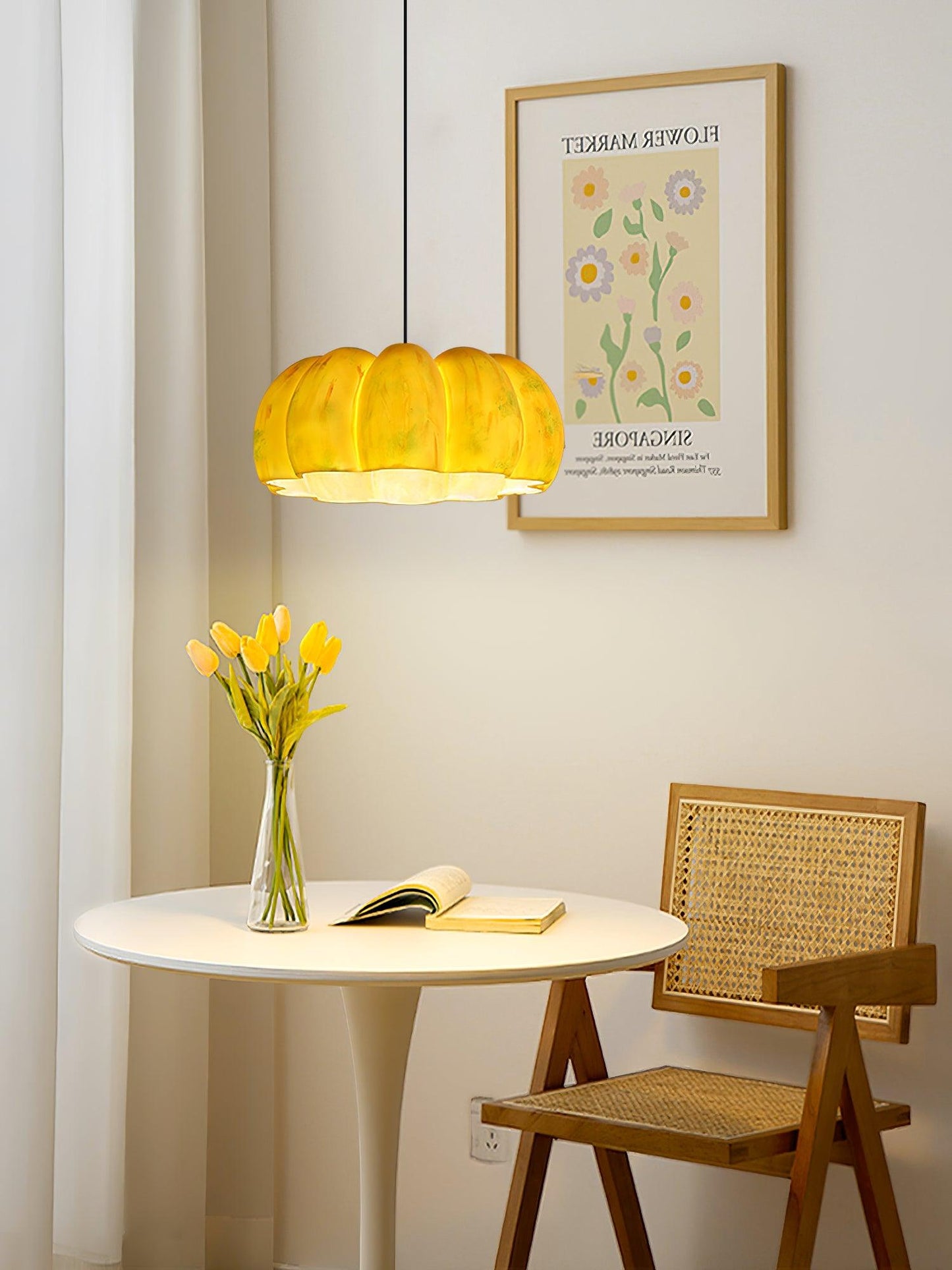 Pumpkin Droplight Pendant Light