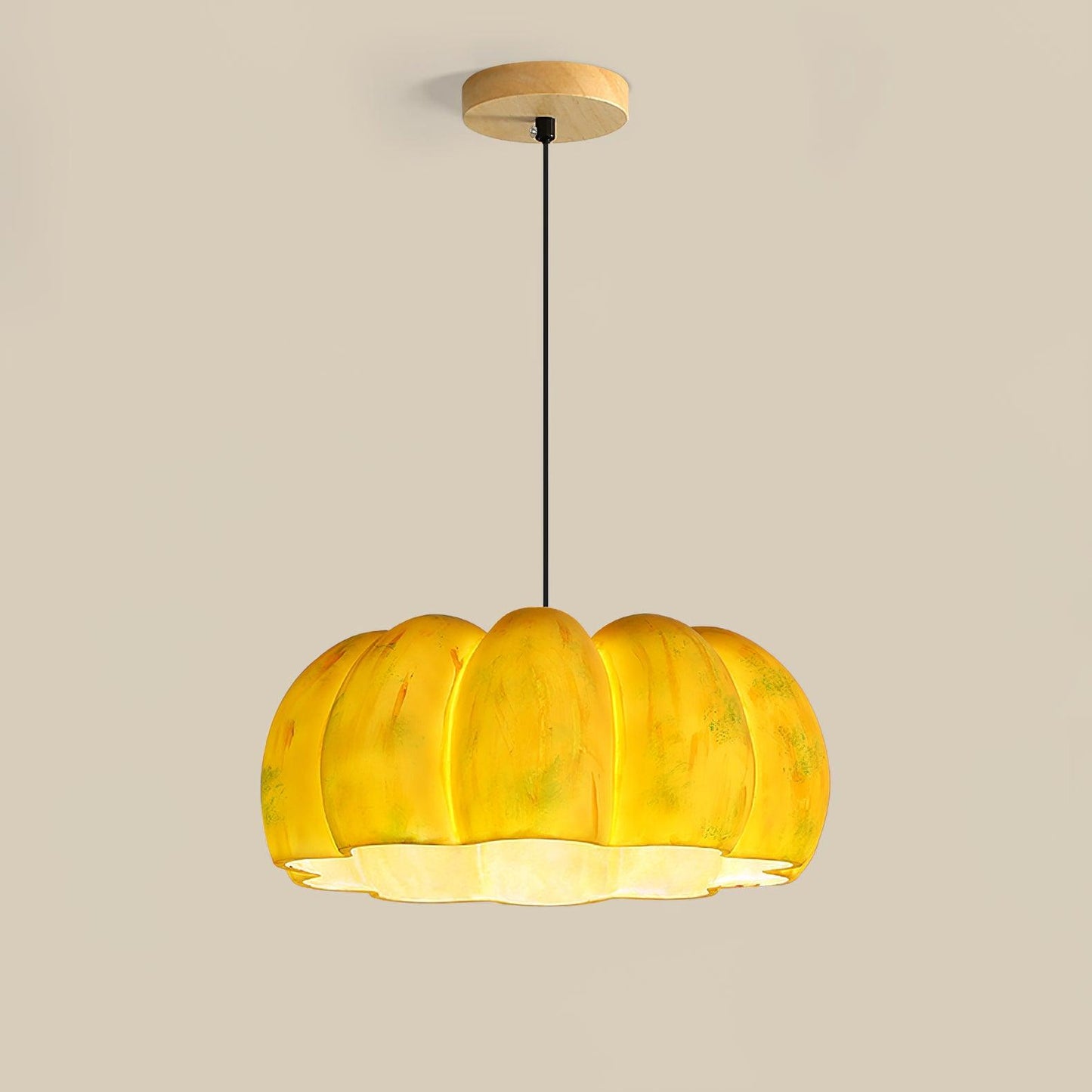 Pumpkin Droplight Pendant Light