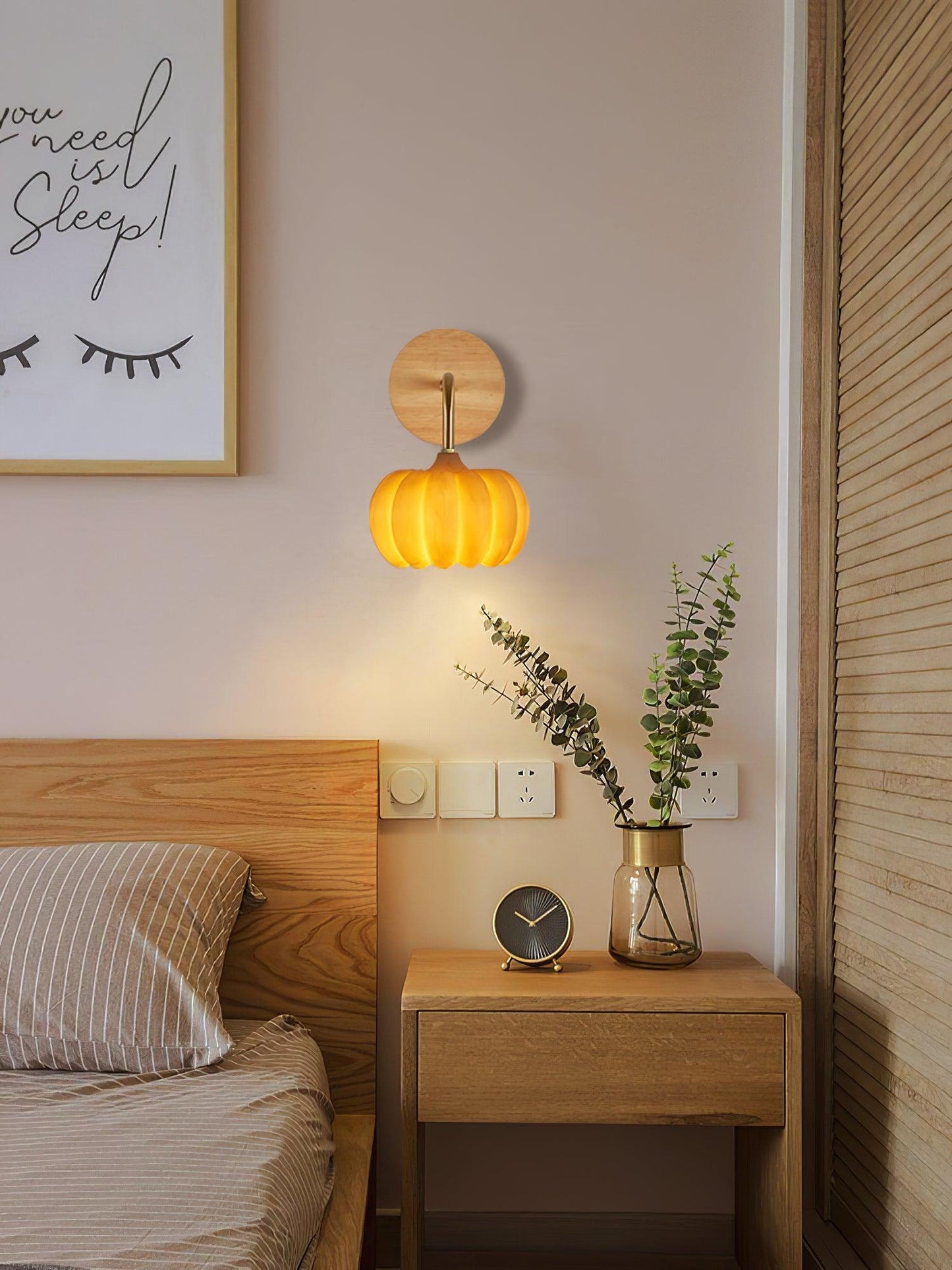 Pumpkin Wall-mounted light Wall Light