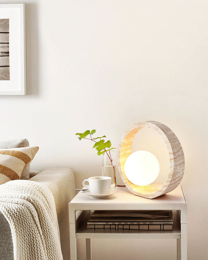 Q Circle Portable lamp Table Lamp