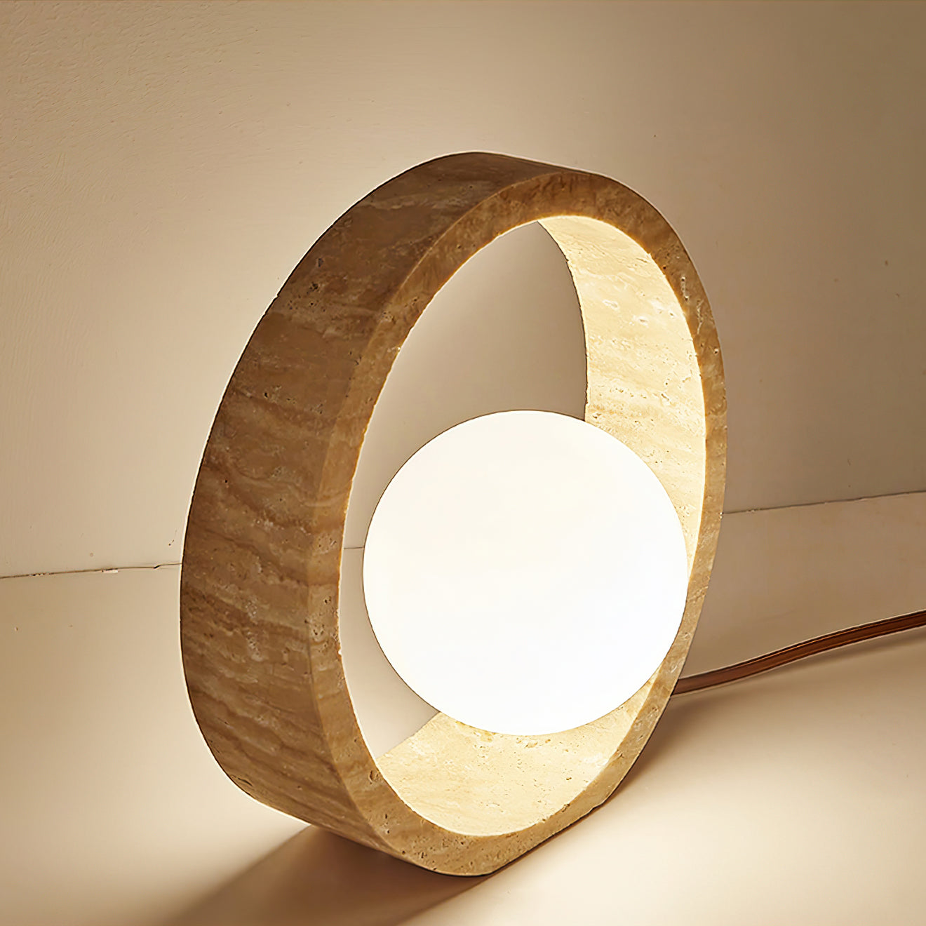 Q Circle Portable lamp Table Lamp