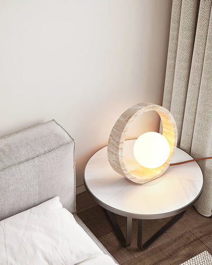 Q Circle Portable lamp Table Lamp