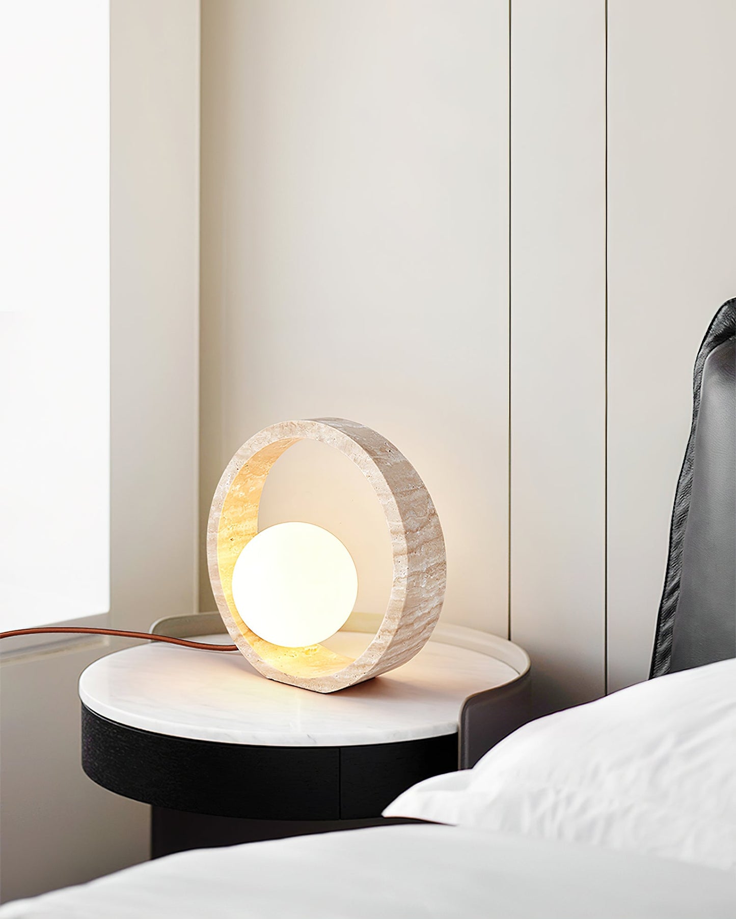 Q Circle Portable lamp Table Lamp