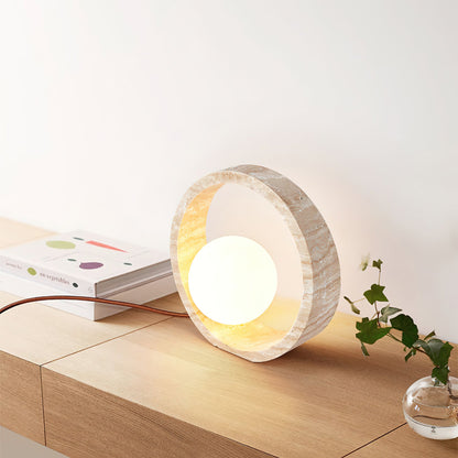 Q Circle Portable lamp Table Lamp