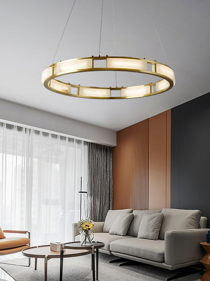 Qatar Alabaster Pendant light Chandelier