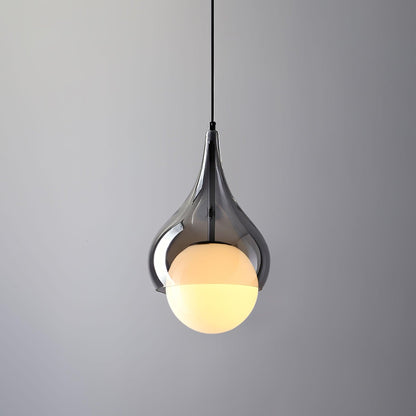 Quartet of Light Glass Droplight Pendant Series