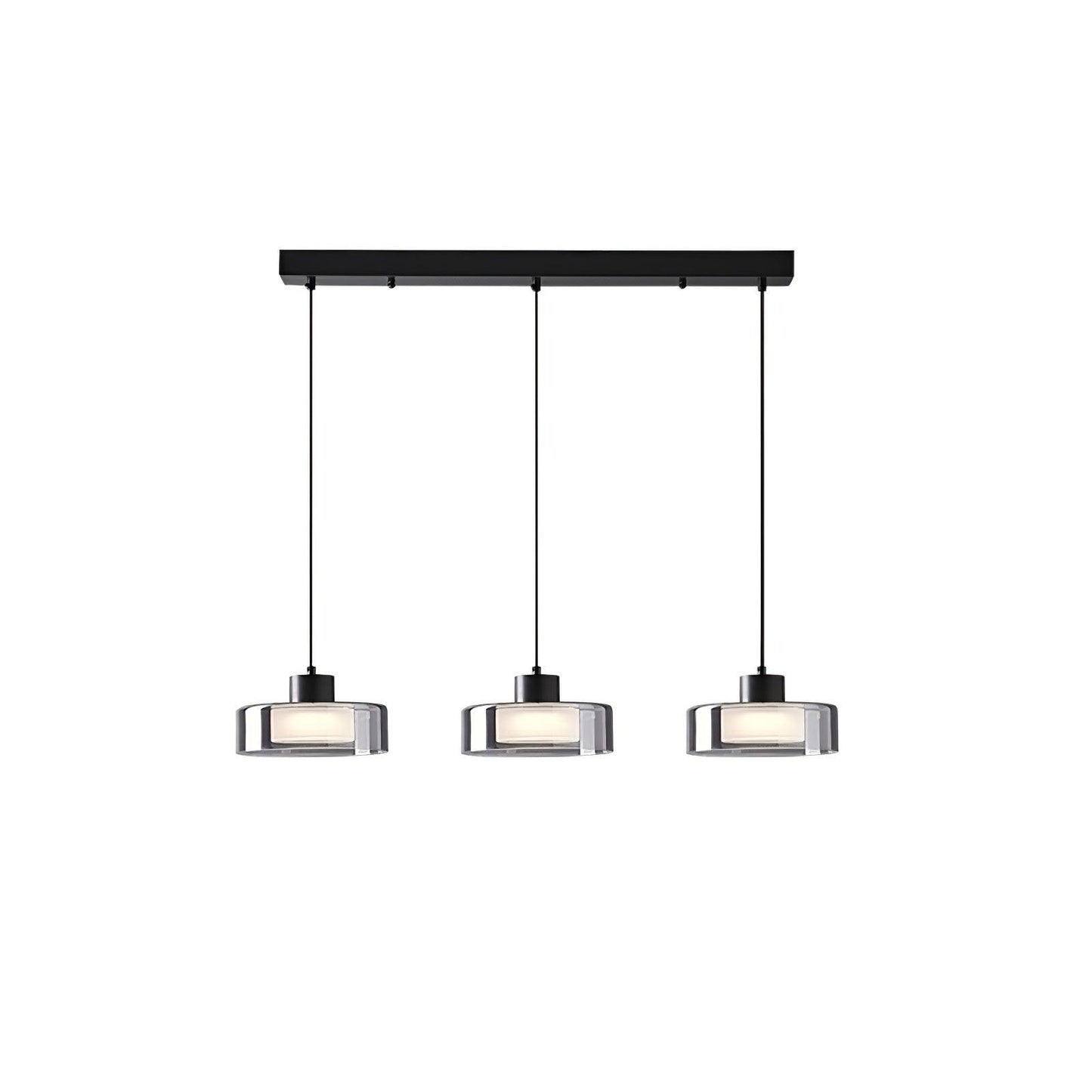 Quartet of Light Glass Droplight Pendant Series