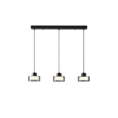 Quartet of Light Glass Droplight Pendant Series