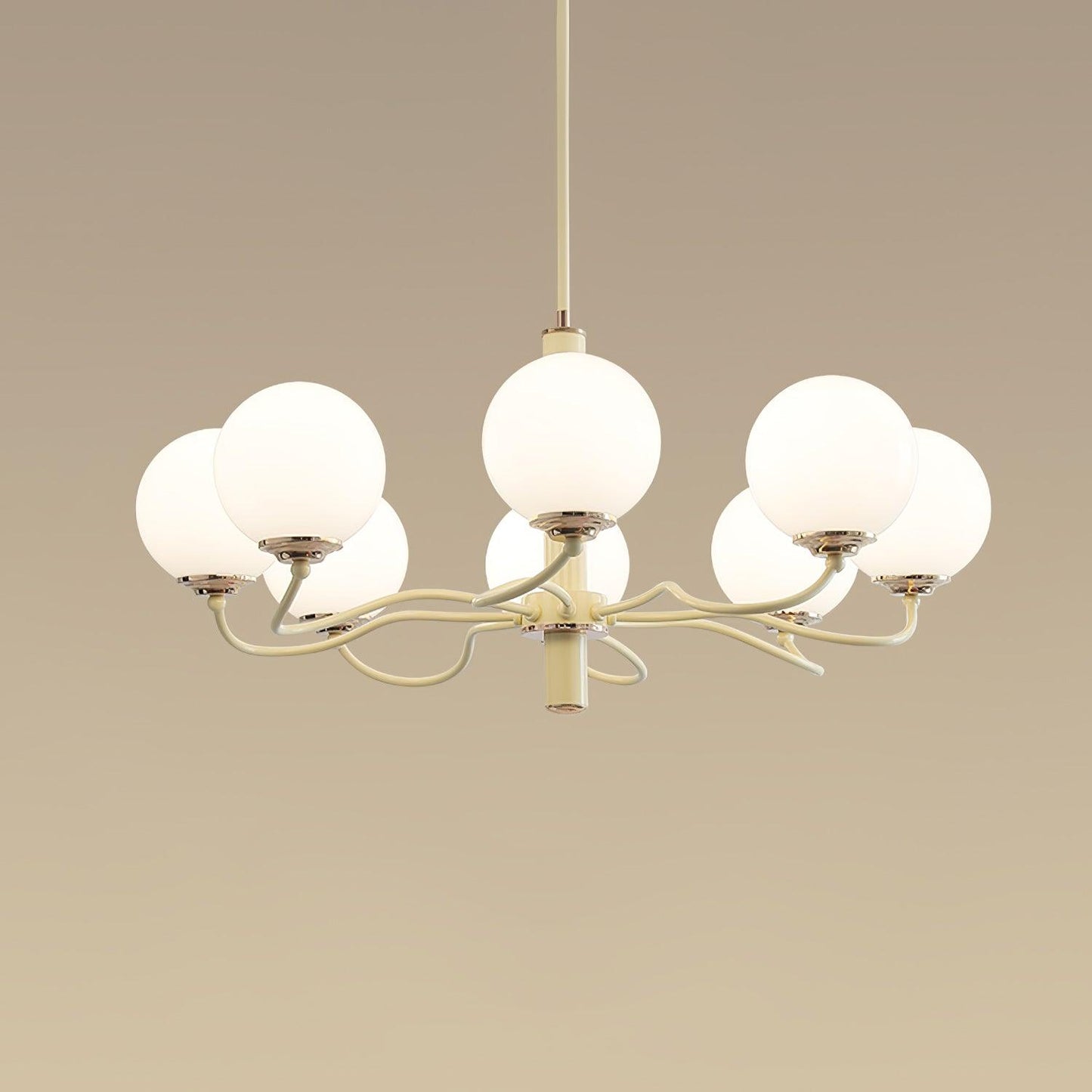 Radiant Globe Candelabrum Chandelier