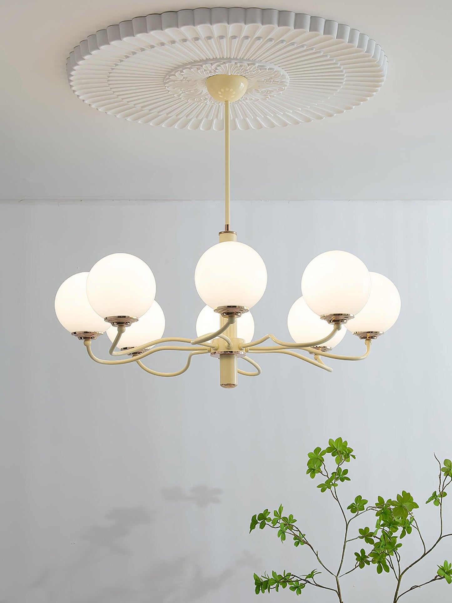 Radiant Globe Candelabrum Chandelier