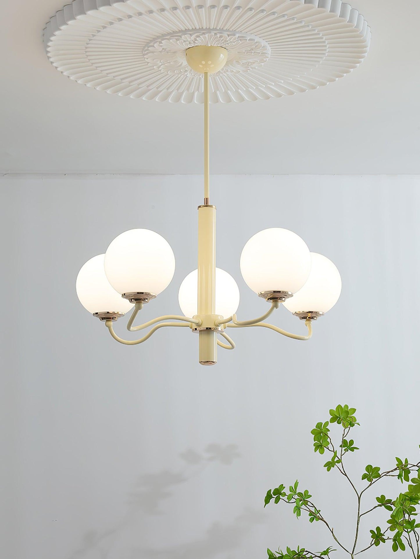 Radiant Globe Candelabrum Chandelier