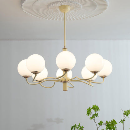 Radiant Globe Candelabrum Chandelier