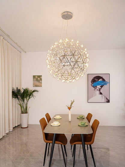 Gold Spark Ball Droplight Pendant Light