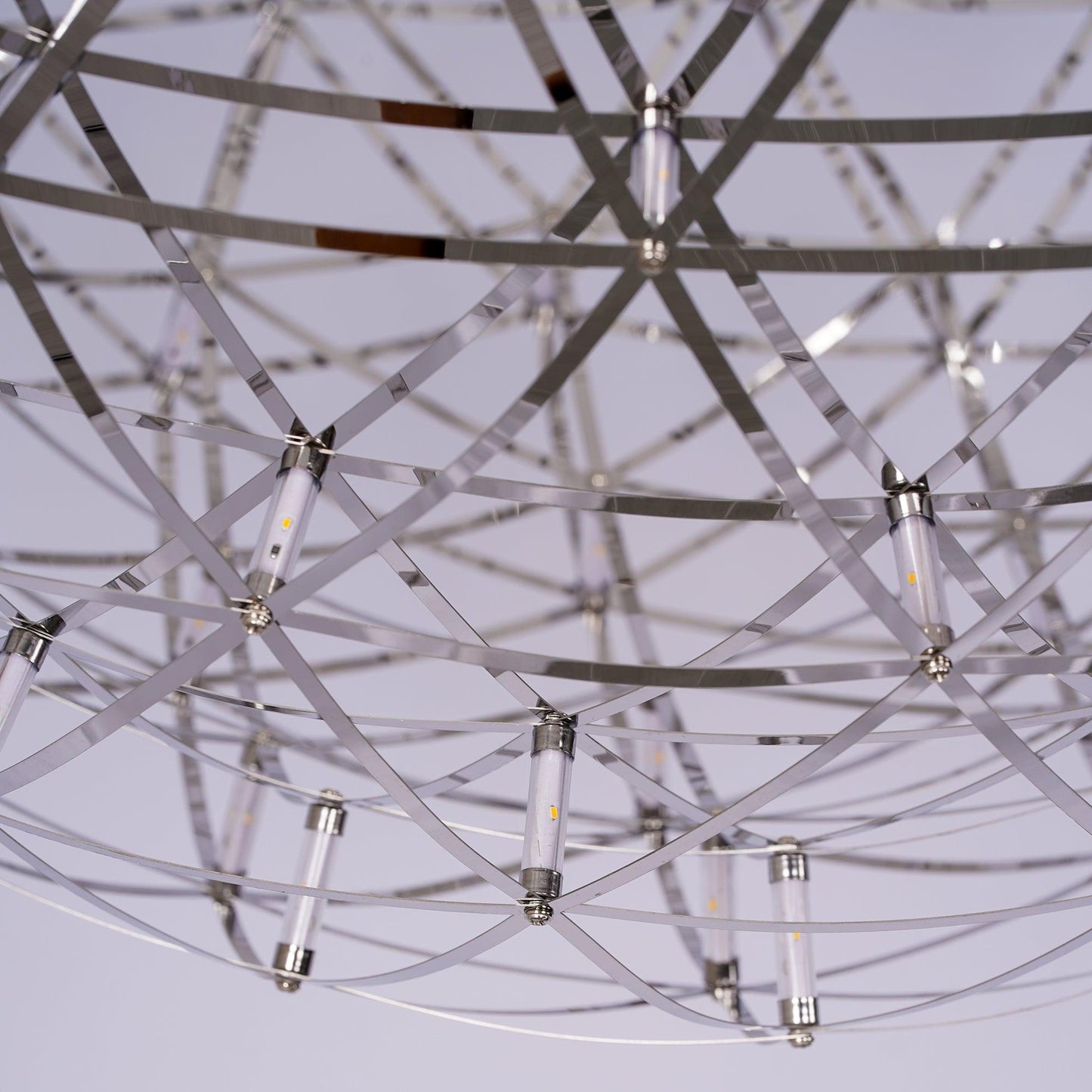 Silver Spark Ball Drop light Pendant Light