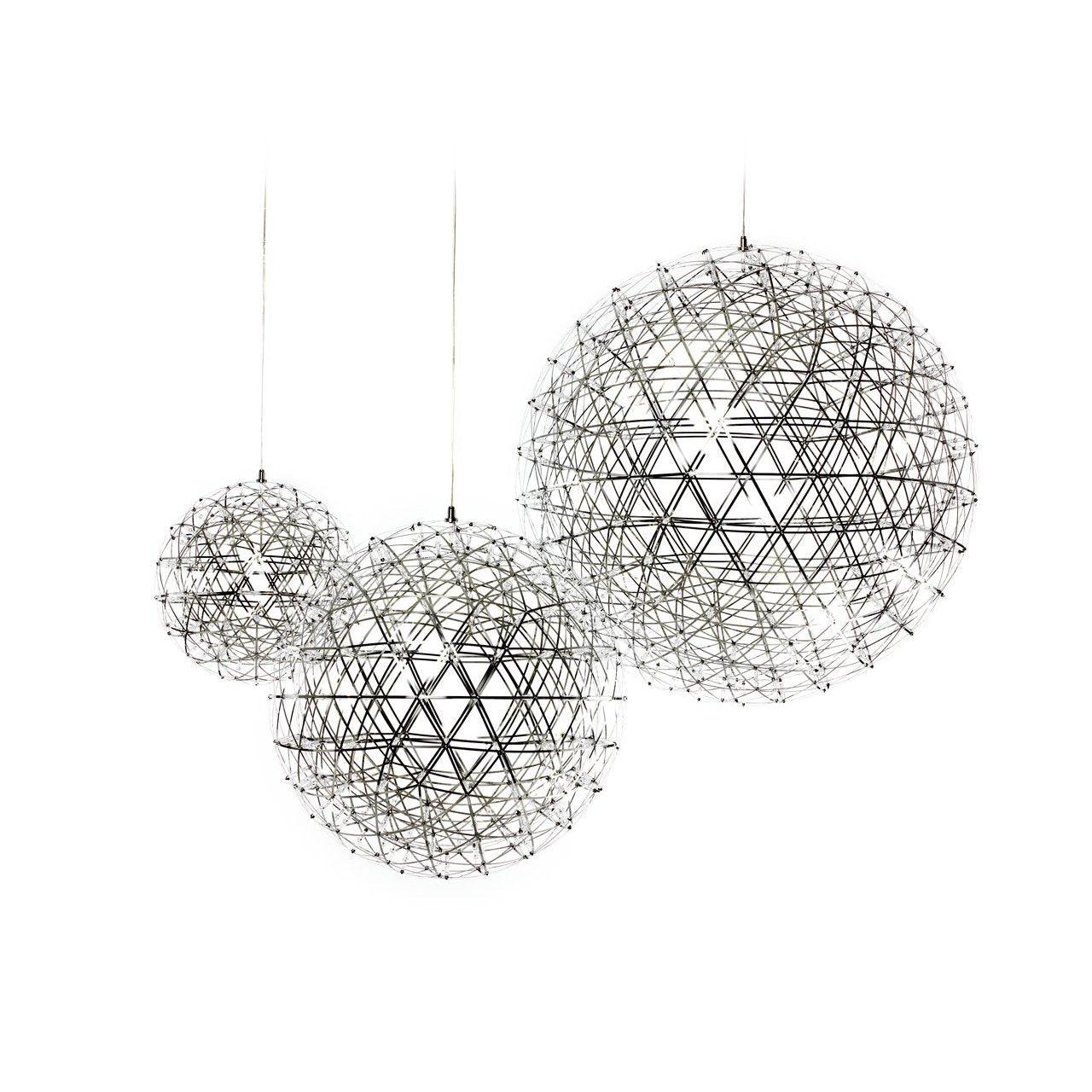 Silver Spark Ball Drop light Pendant Light