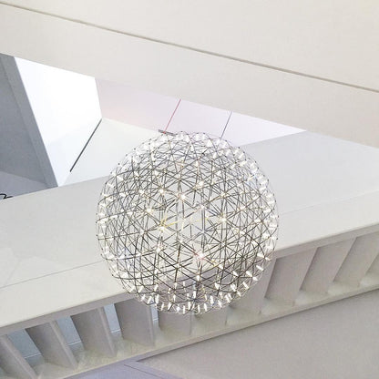 Silver Spark Ball Drop light Pendant Light