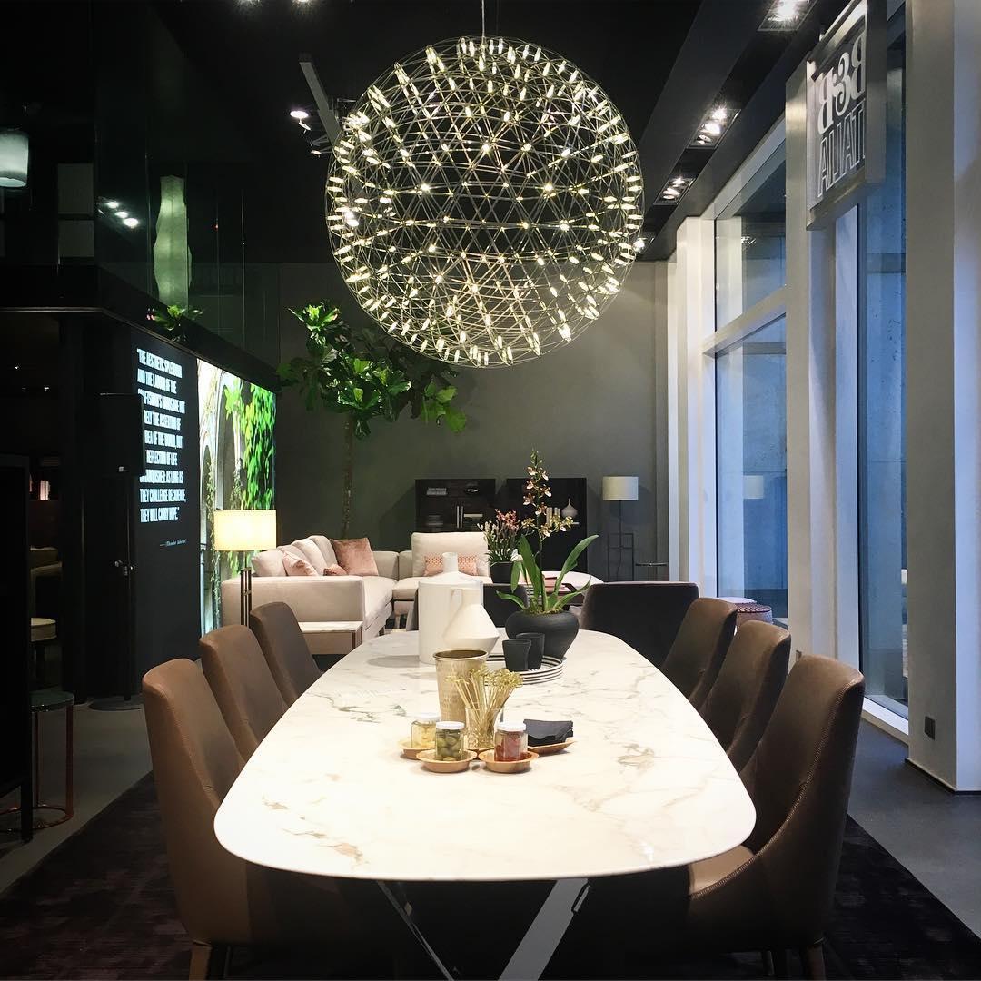 Silver Spark Ball Drop light Pendant Light