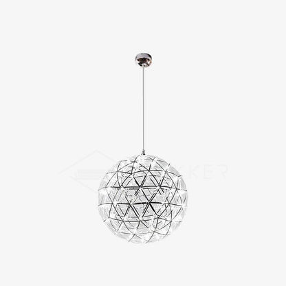 Silver Spark Ball Drop light Pendant Light