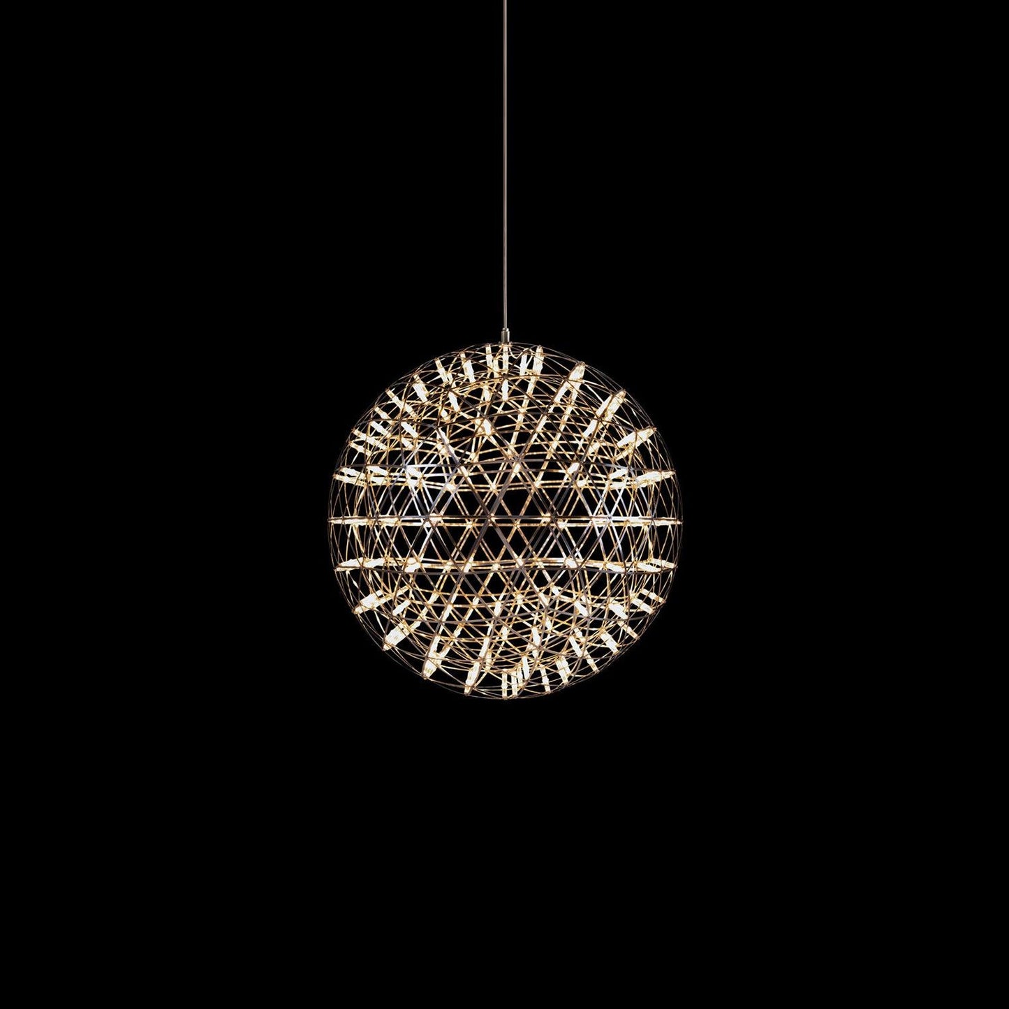 Gold Spark Ball Droplight Pendant Light