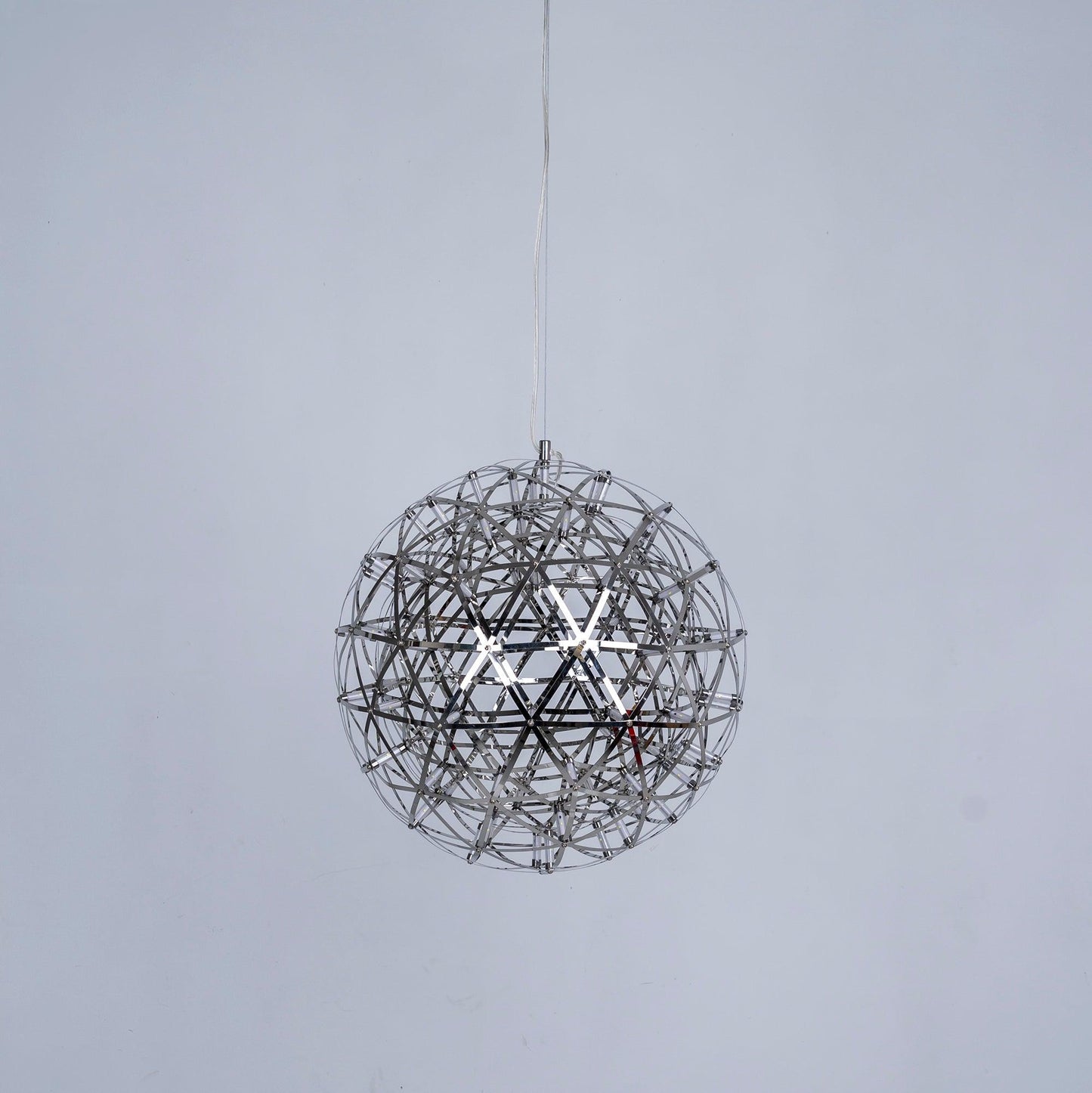 Silver Spark Ball Drop light Pendant Light