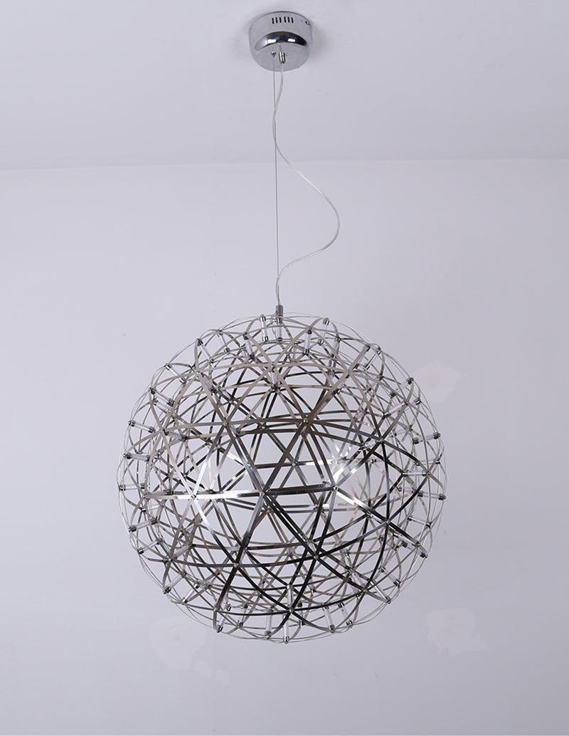 Silver Spark Ball Drop light Pendant Light