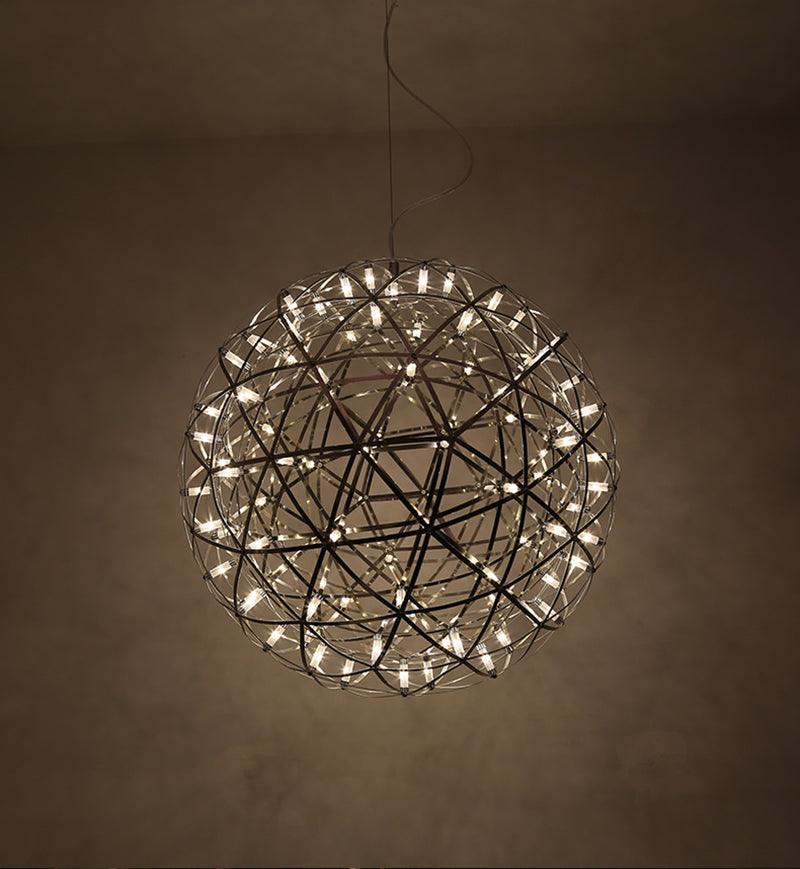 Silver Spark Ball Drop light Pendant Light