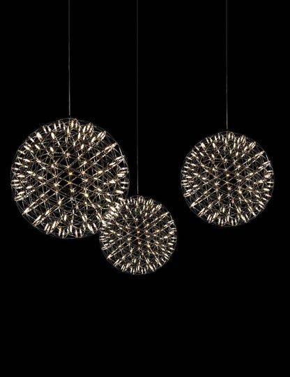 Silver Spark Ball Drop light Pendant Light