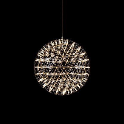 Gold Spark Ball Droplight Pendant Light