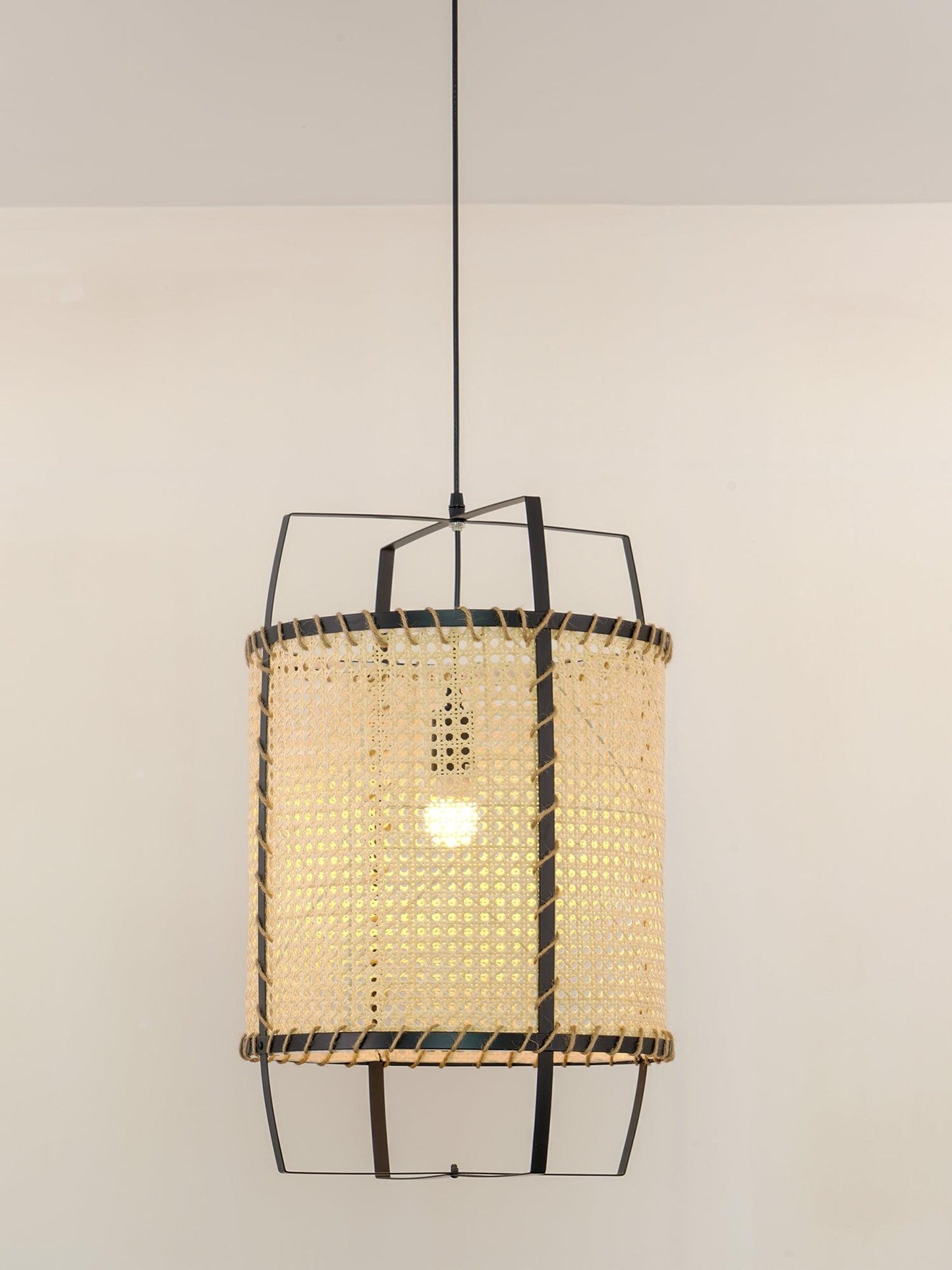 Rattan Cane Hanging light Pendant Light