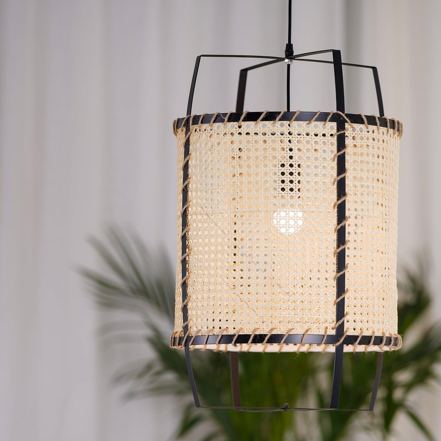 Rattan Cane Hanging light Pendant Light