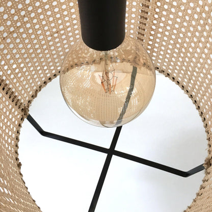 Rattan Cane Hanging light Pendant Light