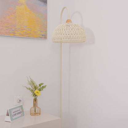 Rattan Arch Floor-standing Lamp Floor Lamp