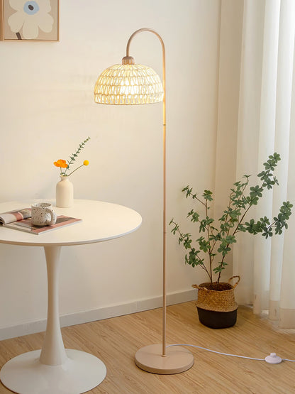 Rattan Arch Floor-standing Lamp Floor Lamp