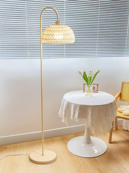 Rattan Arch Floor-standing Lamp Floor Lamp