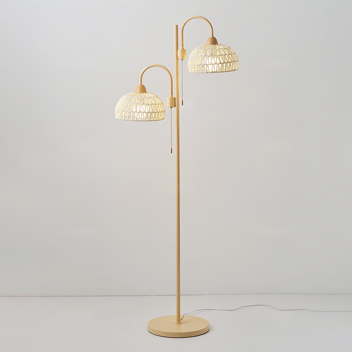 Rattan Arch Floor-standing Lamp Floor Lamp