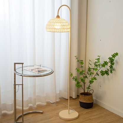 Rattan Arch Floor-standing Lamp Floor Lamp