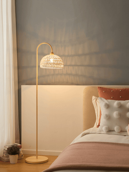 Rattan Arch Floor-standing Lamp Floor Lamp