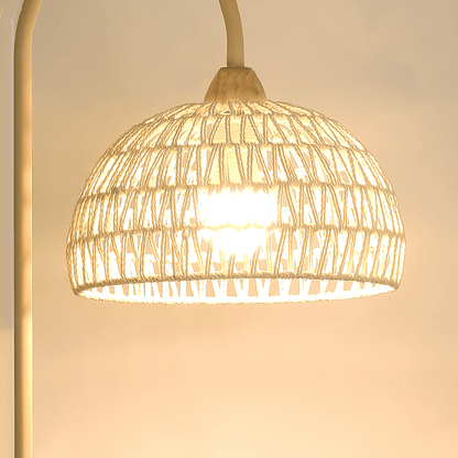 Rattan Arch Floor-standing Lamp Floor Lamp