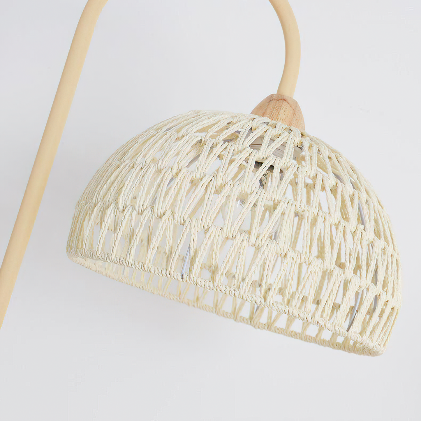 Rattan Arch Floor-standing Lamp Floor Lamp