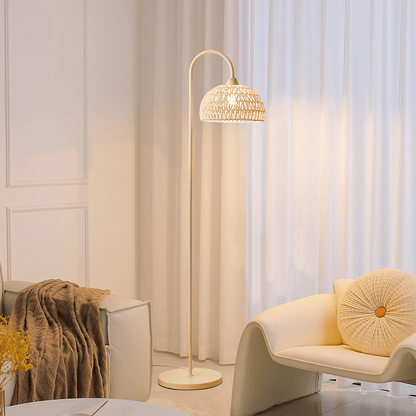 Rattan Arch Floor-standing Lamp Floor Lamp